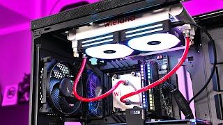 This Prototype AIO works without Pump and is Amazingly Quiet