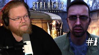 T2X2 ИГРАЕТ В  S.T.A.L.K.E.R. 2  #1 (S.T.A.L.K.E.R. 2: Heart of Chornobyl)