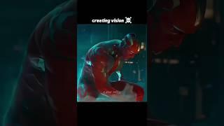 creating of vision ️ #cool #marvel #thor #ironman