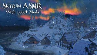 Skyrim ASMR ️ Walking from Whiterun to Dawnstar ️ Ear to Ear Whispers