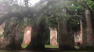 Old Sheldon Church Ruins in Yemassee, South Carolina