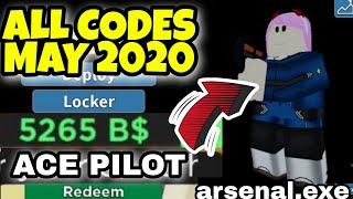 All *JULY 2020* CODES ARSENAL ROBLOX