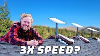 How to merge multiple Starlink dishes for MUCH faster internet