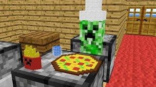 Monster School: Cooking - Minecraft Animation