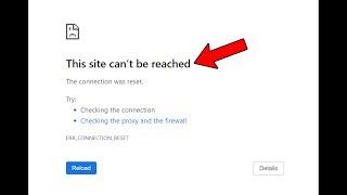 How To Fix ERR_Connection_Reset Google Chrome Error (ERR CONNECTION RESET)