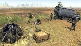 Defense Line Building Techniques & Tutorial | RobZ Realism | Men of War: Assault Squad 2 Gameplay