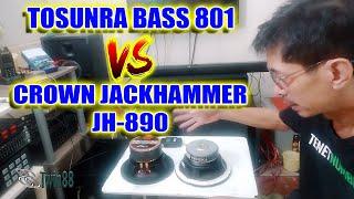 Tosunra Bass 801 VS Crown JackHammer JH-890 | Battle of D8