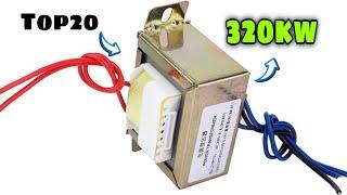 Top20 220v electric  fuel  less generators in the world  using transformers