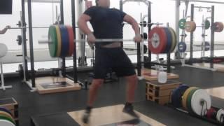 Daniel Stahl 200kg Power Clean