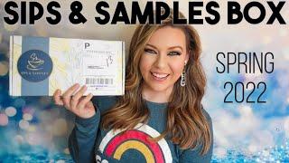 Sips & Samples Spring 2022 + Coupon Code