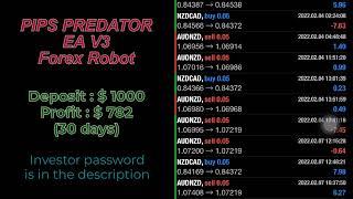 Pips Predator EA V3 - Fully Automated Forex Trading Robot