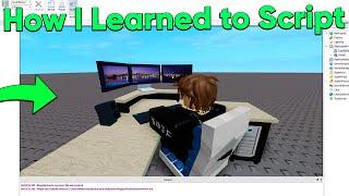 How I Learned to Script on Roblox (My First EVER Game!)