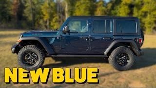 Beautiful Blue | 2025 Jeep Wrangler Willys in Fathom Blue