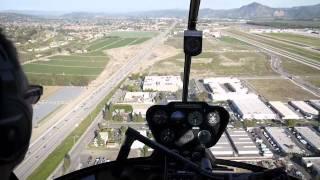 R66　Full down autorotation and hover autorotation