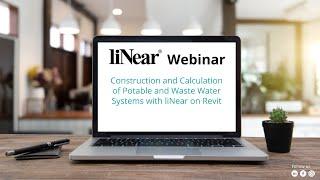 Construction and Calculation of Potable and Waste Water Systems with liNear on Revit