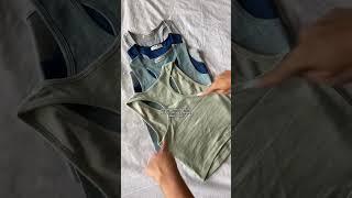 Oh I need these tank tops#tanktop #top #amazonfinds #unboxing #shorts