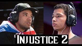 Injustice 2 - PXP A F0xy Grampa vs Mitsuownes - FT15 Set