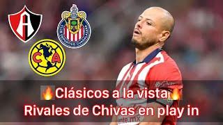 ENTÉRATE de los posibles RIVALES DE chivas en play in / Noticias Chivas