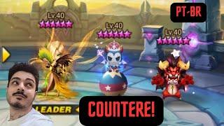 Seara Orion Rakan/Perna Counter F2P! - Summoners War (PTBR)