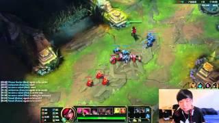 [Katlife] Smurfing in Diamond 5 - Katarina vs Veigar Solo Kill with Commentary