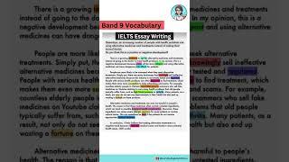 IELTS Band 9 Vocabulary| Essay Writing Sample Answer | #english #ielts