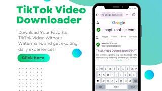 How to download TikTok Videos without Watermark HD & MP3