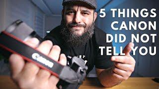 5 Things CANON isn't telling you | EOS R10