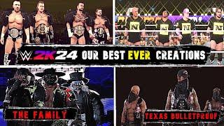 *BEST* Teams We Have EVER Created In WWE 2K24 Universe Mode