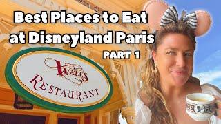 DISNEYLAND PARIS - Best Places to Eat - PART 1 - Walt’s - An American Restaurant