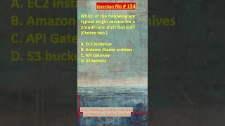 AWS Solutions Architect Associate Certification Practice Questions | Question No. 134 #aws #shorts