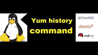 How to check yum history in redhat Linux?