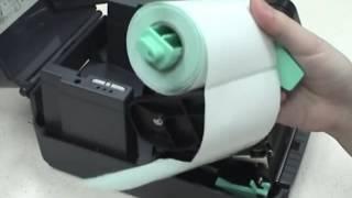 TSC Barcode Printer - TTP 244 Pro : How To Loading Label Sticker ?