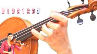 How To Play Bulgar From Odessa  Klezmer Violin Tutorial With Color Coded Strings & Play Along