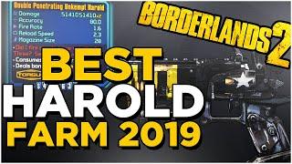 How To Farm Unkempt Harold In 2019 - BEST Unkempt Harold Farm In 2019 - Borderlands 2 Weapon Guide