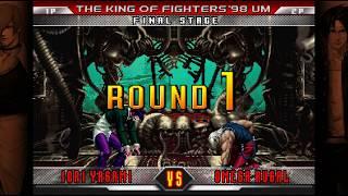 #804 King of Fighters 98 Ultimate Match (STEAM) Bosses (4/5): Orochi Iori playthrough.