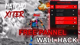 NEW PC  PANEL FOR FREE AIMBOT FREE FIRE  WALL HACK | SPEED 100% ANTIBAN  | FREE FIRE PC PANEL