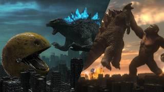 GODZILLA vs. PAC-MAN vs. KONG Compilation | Shutter Authority