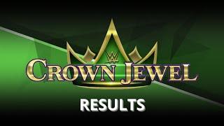 WWE Crown Jewel 2021 Results