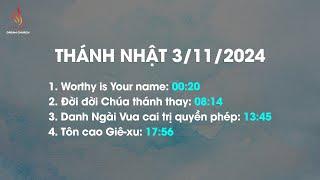 LIST THÁNH NHẬT 3/11/2024