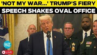 LIVE: ‘Not My War...’, Trump’s FIERY Speech Shakes Zelensky & EU After Putin Talks | Russia-Ukraine