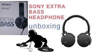 sony extra bass headphone unboxing by VICKYZONE