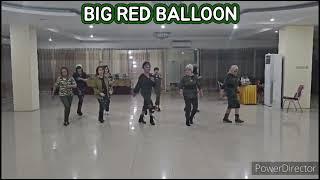 BIG RED BALLOON #RACHAEL MCENANEY ( USA ) #LINE DANCE KOTA BEKASI ( LDKB )