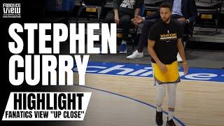 Stephen Curry INSANE Court Workout, Splashes 3-Pointers Like Layups | Fanatics View "Up Close"