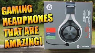 LUXURY GAMING!: LucidSound LS-30 Wireless Headset REVIEW!