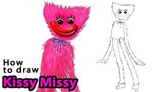 Draw like a pro! Learn how to draw Kissy Missy | Poppy Playtime