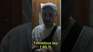 MOLDOVA'DA DÖVİZ BOZDURDUK VE TL İLE KIYAS ETTİK FİYATLAR ORTADA #moldova #keşfet #reels #shorts