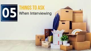 What questions to ask a moving company?