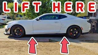 6th Gen Camaro ZL1 1LE Lift Points / Jack Points **ZL1 Add Ons**