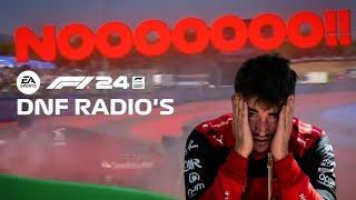 EVERY DRIVER'S DNF/CRASH RADIOS - F1 24