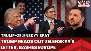 Trump Says 'Ukraine Ready To Negotiate', Why Did He Bash European Leaders? What He Said On Russia?